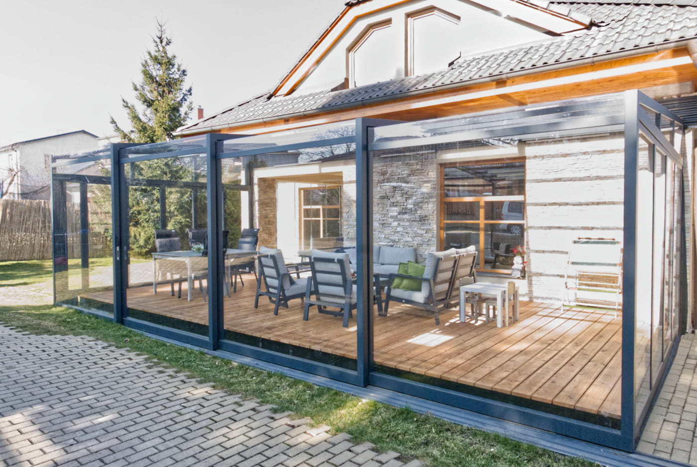 glass patio enclosure